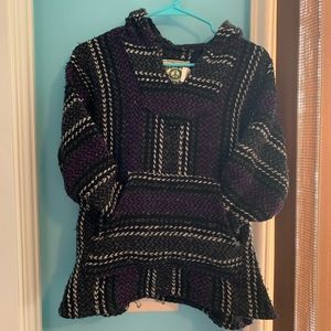 Baja Joe Drug Rug Mexican Blanket Hoodie